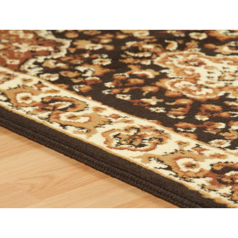 Image of Shan Black Area Rug RUGSANDROOMS 