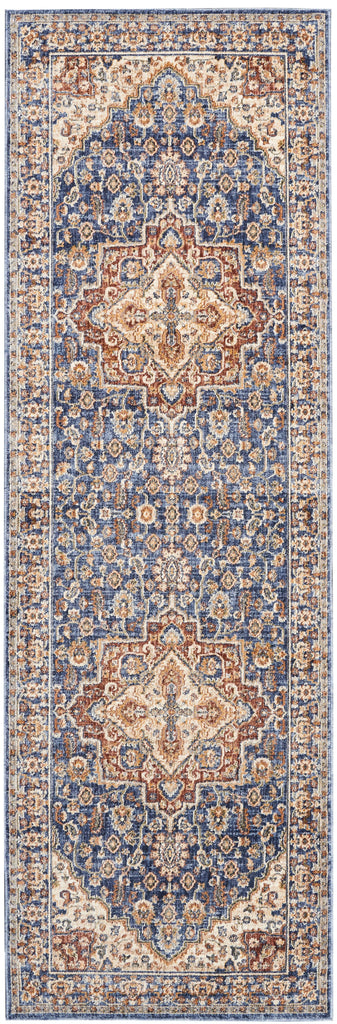 Lagos Blue Area Rug RUGSANDROOMS 