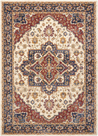 Image of Liberty Cream Area Rug RUGSANDROOMS 