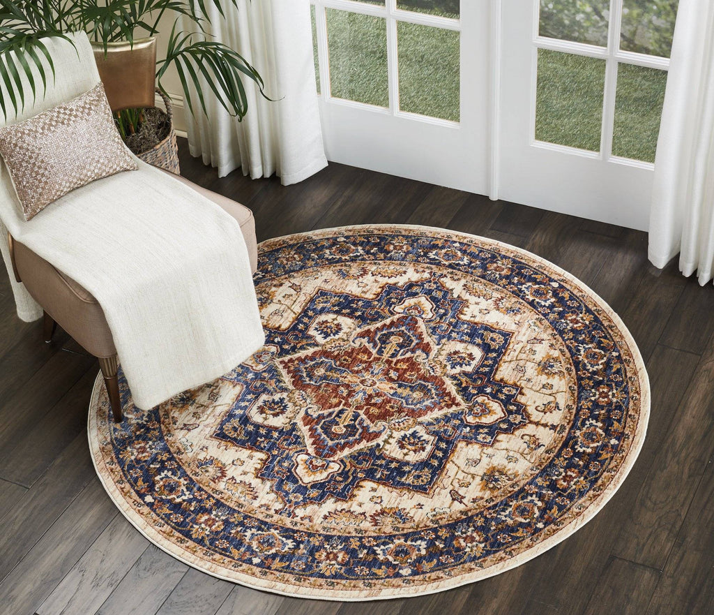 Liberty Cream Area Rug RUGSANDROOMS 