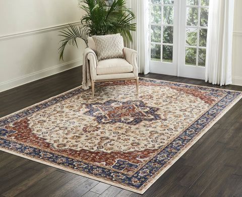 Image of Liberty Cream Area Rug RUGSANDROOMS 