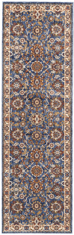Image of Nourison Blue Area Rug RUGSANDROOMS 