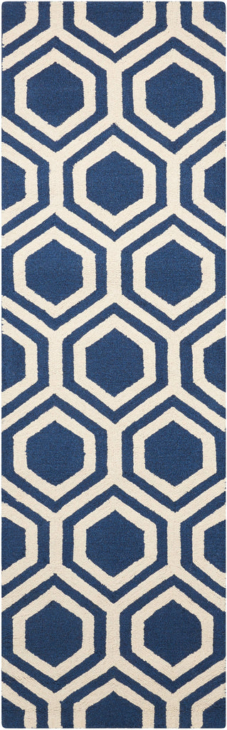 Montrel Blue/Ivory Area Rug RUGSANDROOMS 