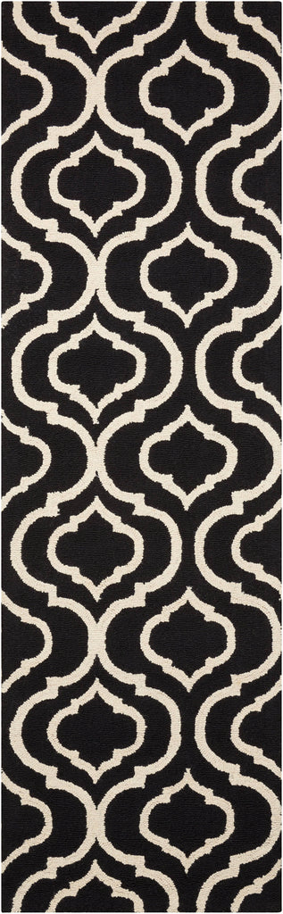 Pamina Black/White Area Rug RUGSANDROOMS 