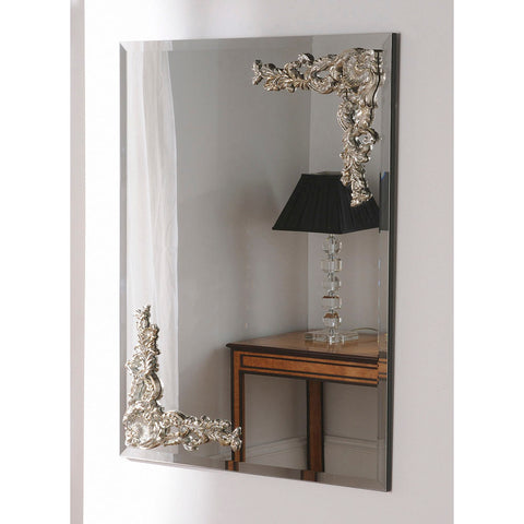 Double Carved Mirror