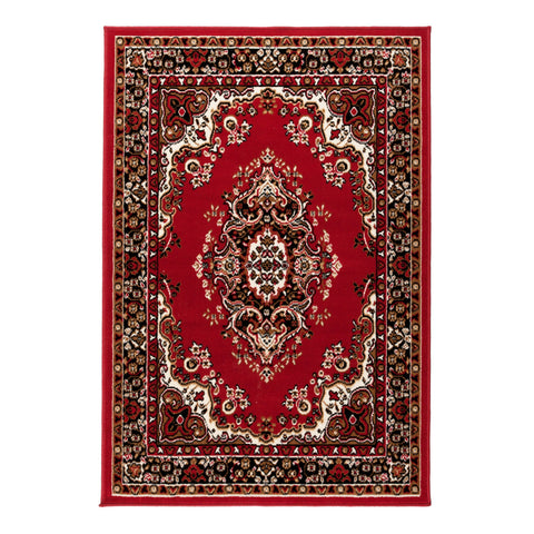 Image of Yuri Red Area Rug RUGSANDROOMS 