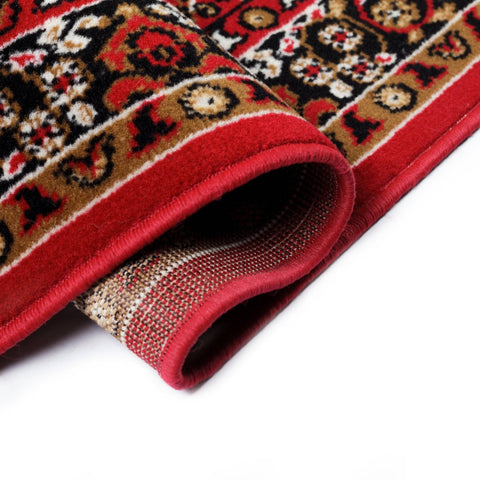 Image of Yuri Red Area Rug RUGSANDROOMS 