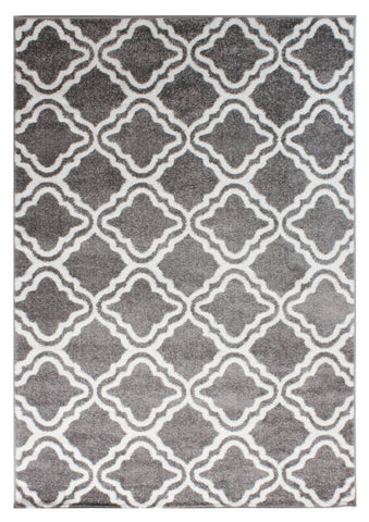 Image of Native Grey Area Rug RUGSANDROOMS 