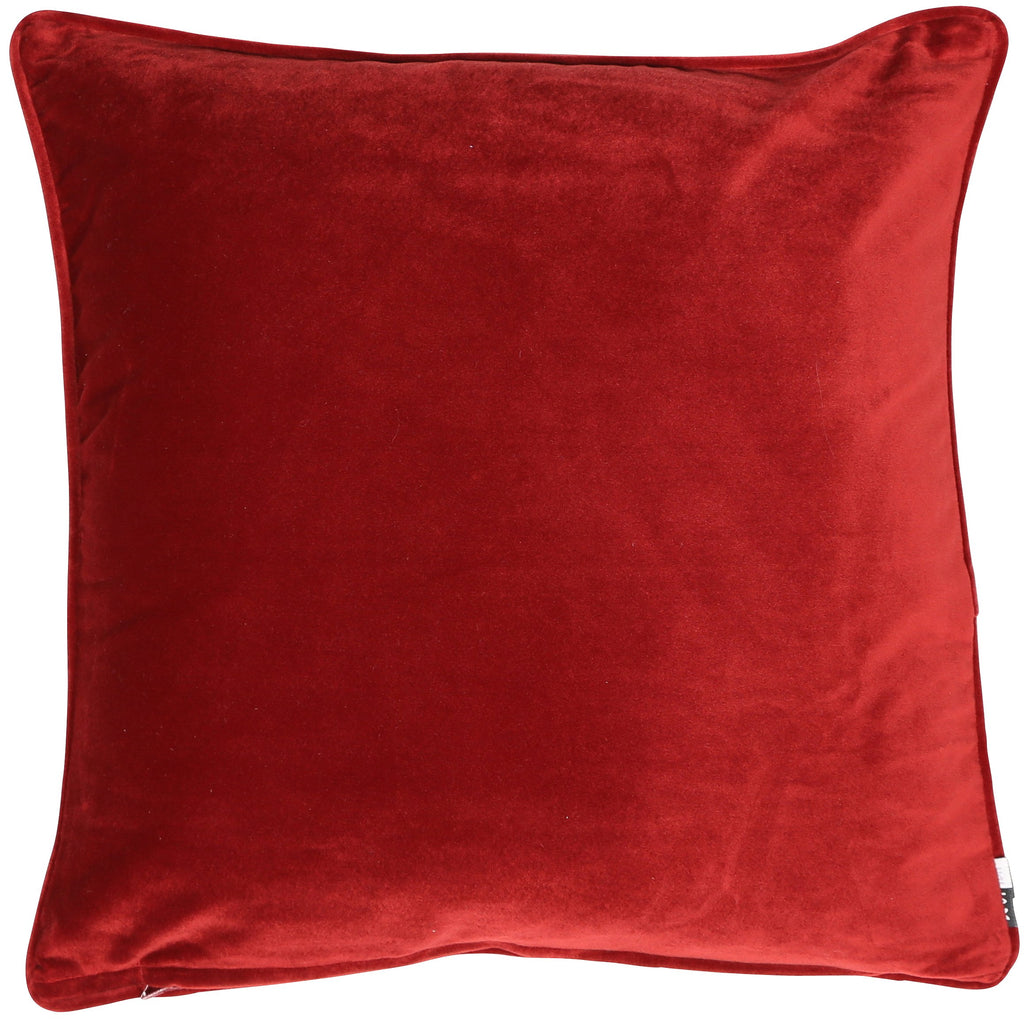 Malini Large Luxe Bloodred Cushion