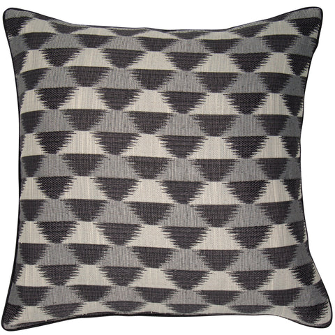 Malini Large Sunrise Grey Cushion