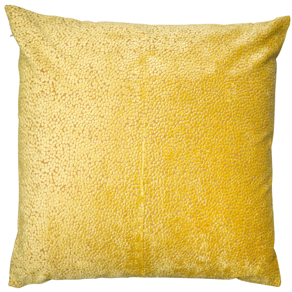 Malini Large Bingham Mustard Cushion