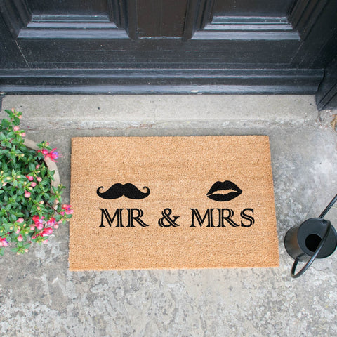 Mr and Mrs Doormat RUGSANDROOMS 