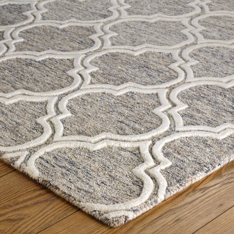 Image of Dina Beige Area Rug RUGSANDROOMS 