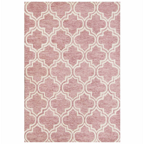 Image of Dina Pink Area Rug RUGSANDROOMS 