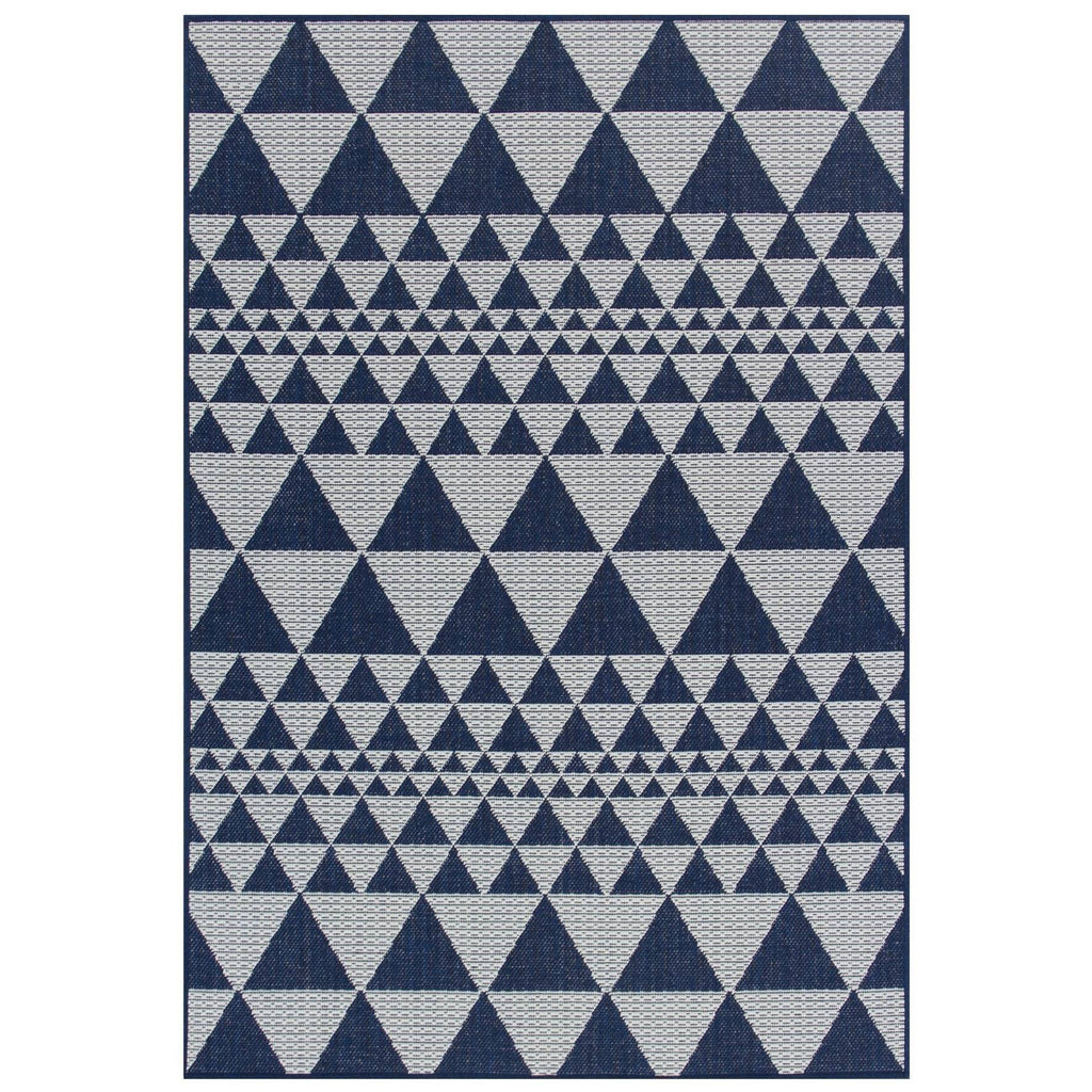 Mona Prism Blue Area Rug RUGSANDROOMS 