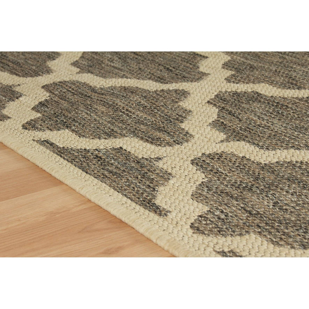 Trellis Grey Area Rug RUGSANDROOMS 