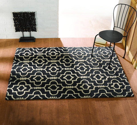 Image of Laila Grey Area Rug RUGSANDROOMS 
