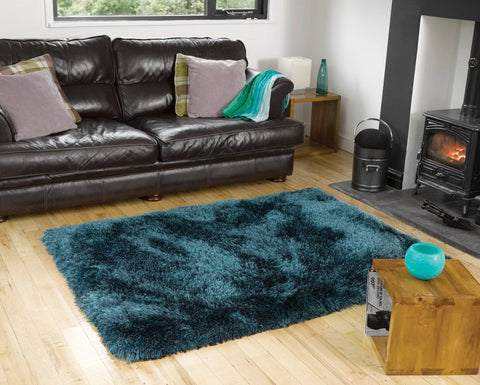 Image of Neval Teal Area Rug RUGSANDROOMS 