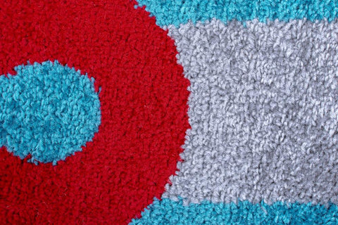 Image of Kid's Robot Area Rug RUGSANDROOMS 