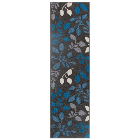 Image of Port Blue/Grey Area Rug RUGSANDROOMS 