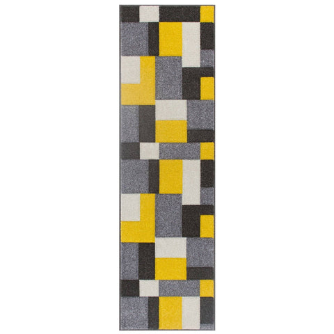 Image of Beige Grey/Yellow Area Rug RUGSANDROOMS 
