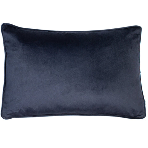 Malini Luxe Rectangle Navy Cushion