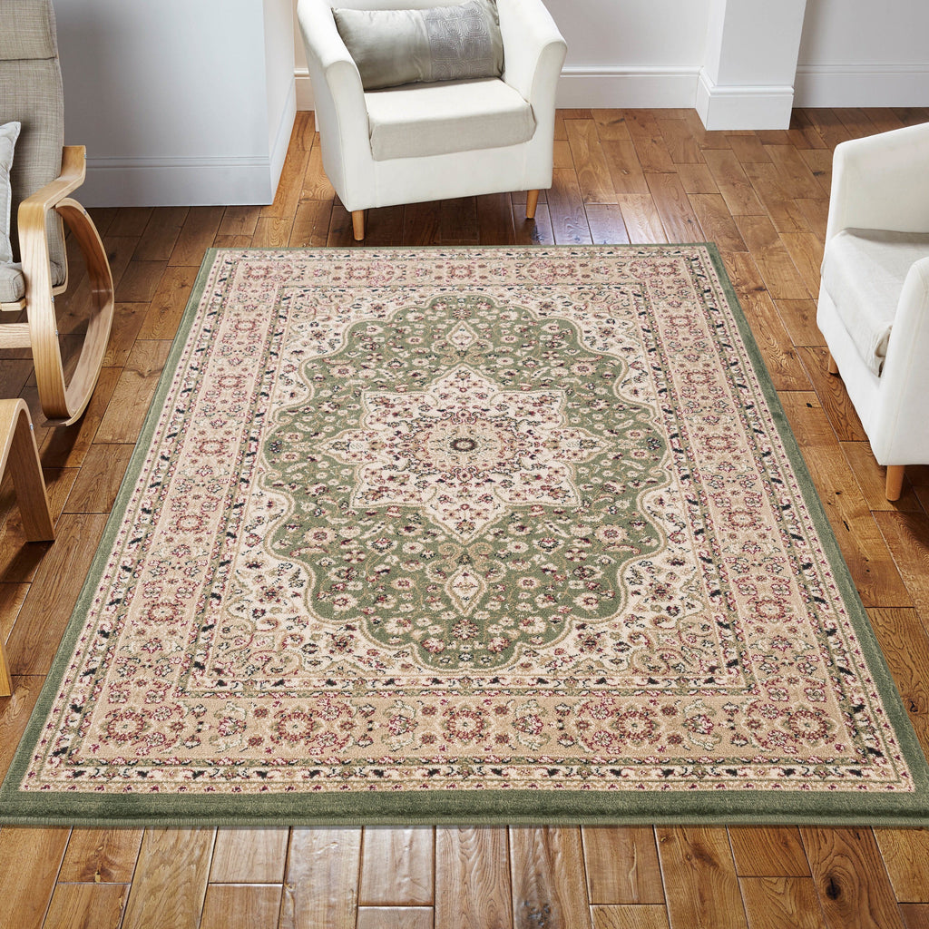 Josie Green Area Rug RUGSANDROOMS 