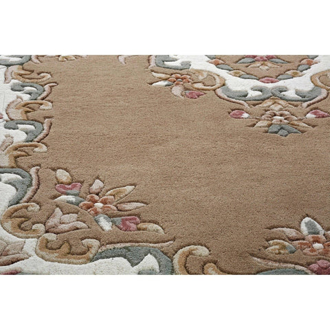 Image of Royal Beige Area Rug RUGSANDROOMS 