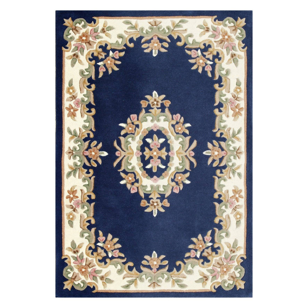 Royal Blue Area Rug RUGSANDROOMS 