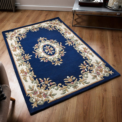 Image of Royal Blue Area Rug RUGSANDROOMS 