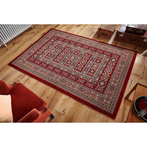 Image of Classic Royal Red Area Rug RUGSANDROOMS 
