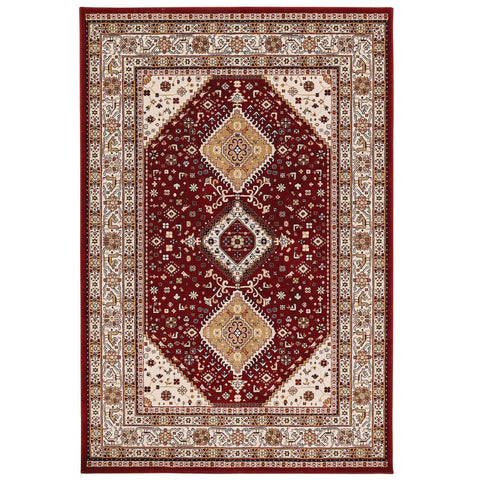 Image of Oriental Red Area Rug RUGSANDROOMS 