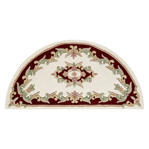 Image of Royal Cream Red Area Rug RUGSANDROOMS 