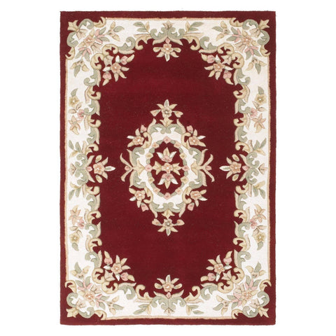 Image of Royal Red Area Rug RUGSANDROOMS 