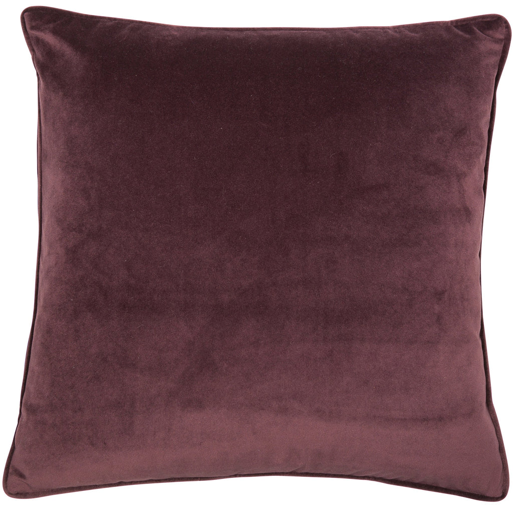 Malini Luxe Aubergine Cushion