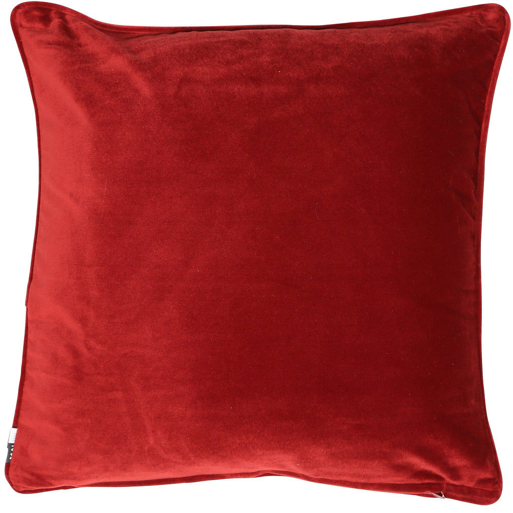 Malini Luxe Bloodred Cushion