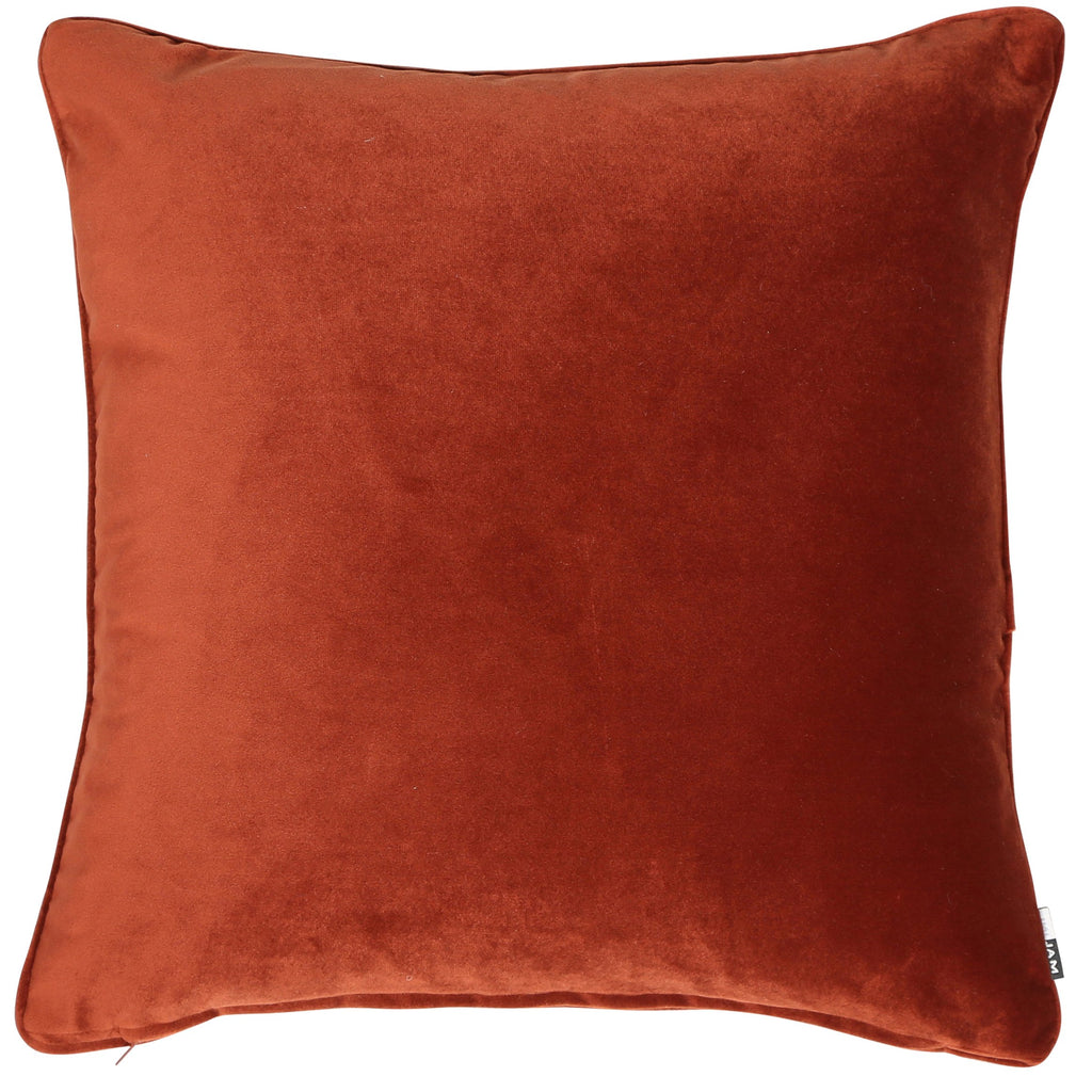 Malini Luxe Paprika Cushion