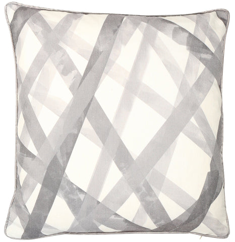 Malini Nastro Silver Cushion