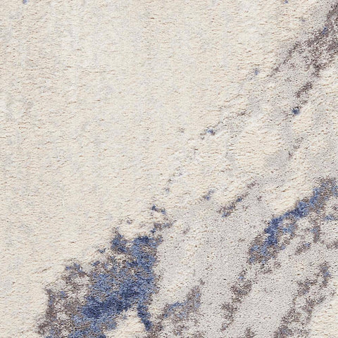 Image of Nourison Blue/Ivory Area Rug RUGSANDROOMS 
