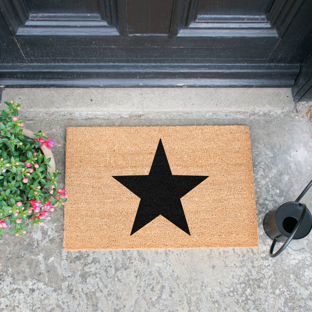 Star Doormat RUGSANDROOMS 