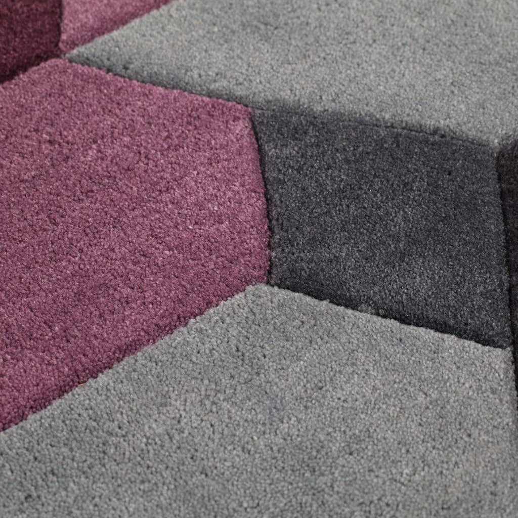Kalani Purple Area Rug RUGSANDROOMS 