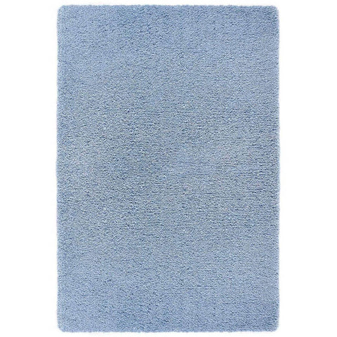 Image of Soft Shaggy Demin Blue Area Rug RUGSANDROOMS 