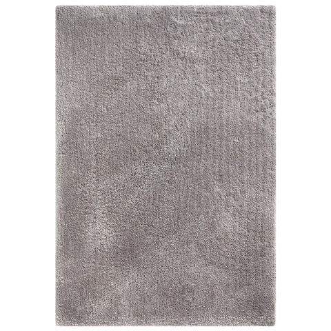 Image of Soft Shaggy Grey Area Rug RUGSANDROOMS 