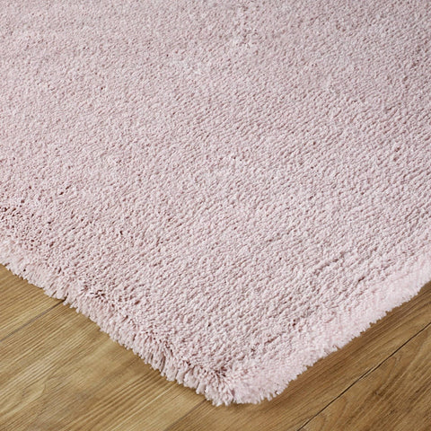 Image of Soft Shaggy Pink Area Rug RUGSANDROOMS 
