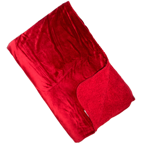 Malini Cosy Scarlet Throw