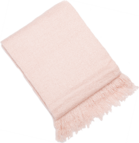 Malini Vogue Babypink Throw