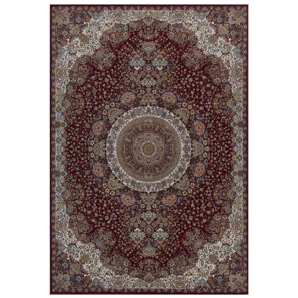 Tabriz Persian Style Red Area Rug RUGSANDROOMS 