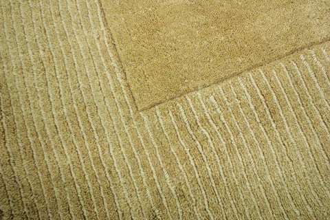 Image of Plain Ochre Area Rug RUGSANDROOMS 