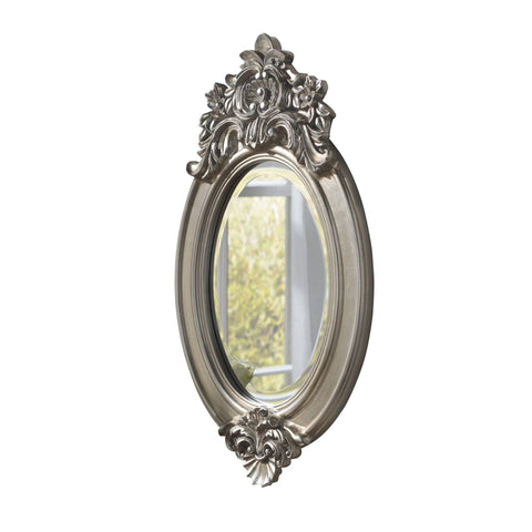Vintage Oval Accent Mirror RUGSANDROOMS 