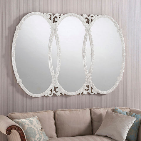Overlap White Mirror